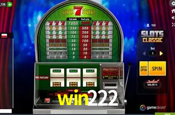 Descubra o Mundo do Cassino Online com win222